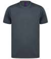 H024 Henbury HiCool® Performance T-Shirt Charcoal colour image